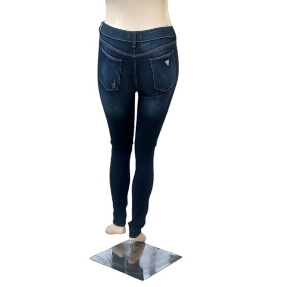 5018....Guess Skinny Jeans Size 31, 31" Inseam 9" Rise - Picture 5 of 5